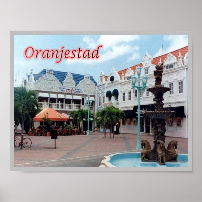 Oranjestad Poster (Framsidan)