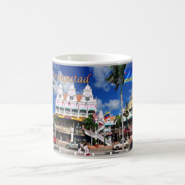 Oranjestad - Royalet Plaza - Aruba - Kaffemugg (Center)