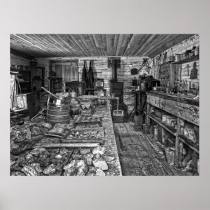 ORASSAY SHOP NEVADA CITY MONTANA GHOST TOWN POSTER