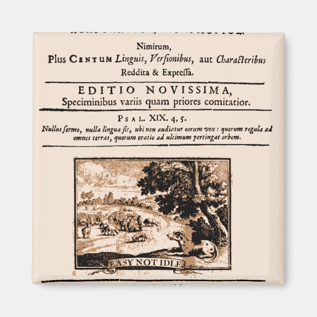Oratio Dominica Magnet (Framsidan)