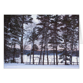 Oratorier, operas, i naturen. hälsningskort