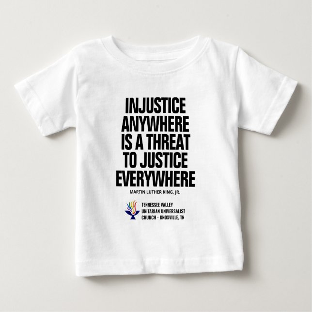 Orättvisa/Rättvisa Tja T Shirt (Framsida)