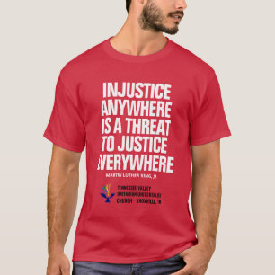 Orättvisa/Röda rättvisan T Shirt