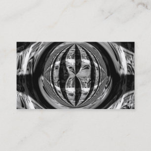 Orb Chrome Black, affärskort Visitkort