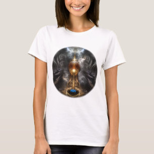 Orb för ljusbågskonst t shirt
