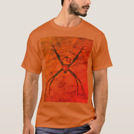 Orb Weaver-Orange, T-Shirt