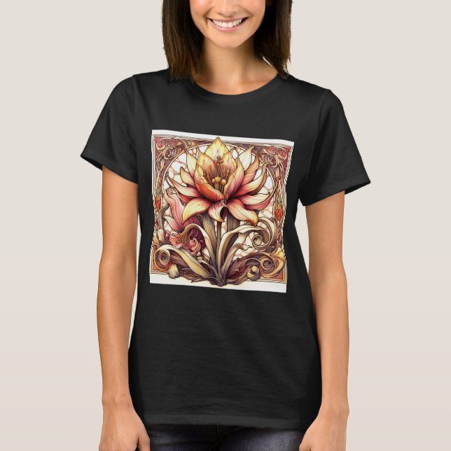Orbea lutea (Gul Carrion Flower)#1 T Shirt (Framsida)