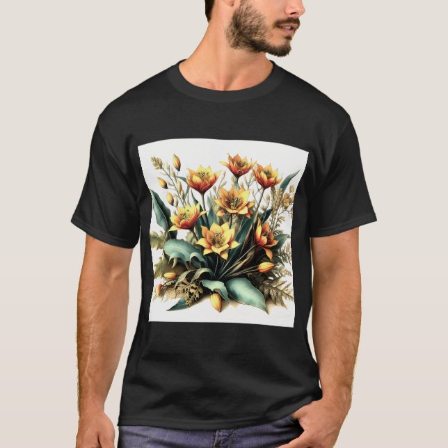 Orbea lutea (Gul Carrion Flower)#3 T Shirt (Framsida)