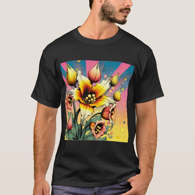 Orbea lutea (Gul Carrion Flower)#5 T Shirt (Framsida)