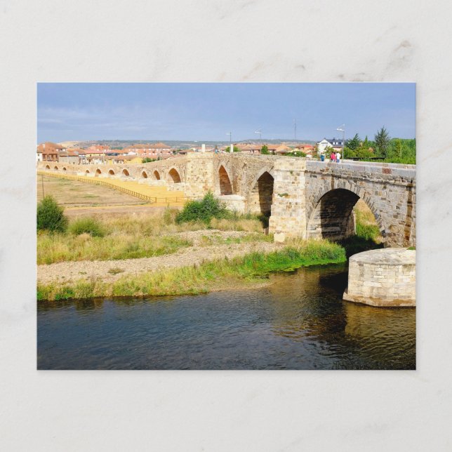 Orbigo Bridge Helg Vykort (Framsida)