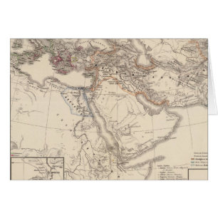 Orbis terarum regni assyrii tempore hälsningskort