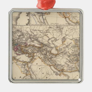 Orbis terarum regni Persici tempore Julgransprydnad Metall
