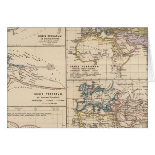 Orbis terrarum hälsningskort