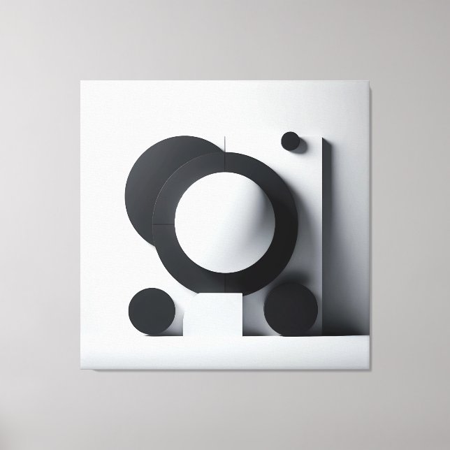 Orbit of Silent Contrast Canvastryck (Framsida)