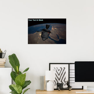 Orbital Dreidel Poster