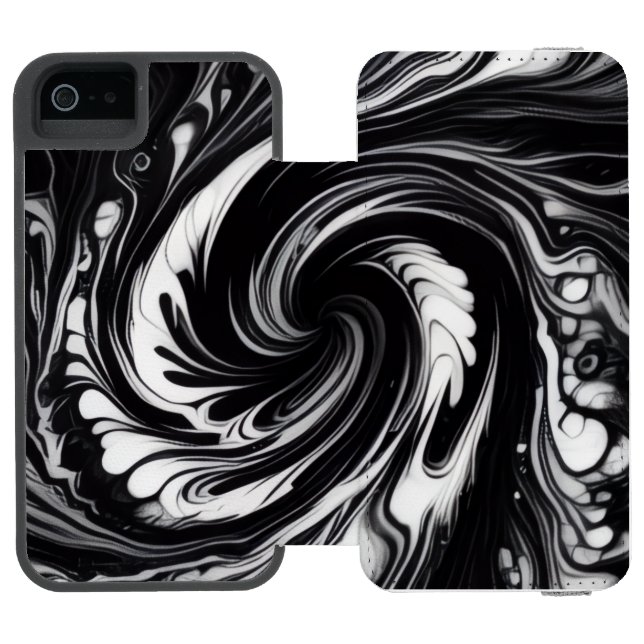 Orbiting Vortex  Incipio iPhone Wallet Skal (Folio Öppen)