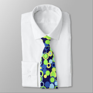 Orbs Polka Dot Abstrakt Navy Two-sided Slips