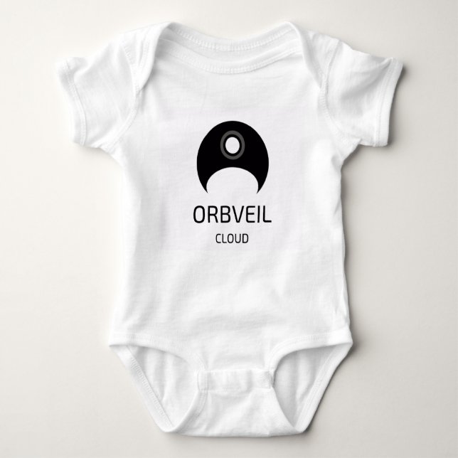 Orbveil Cloud Baby One Pieces T Shirt (Framsida)