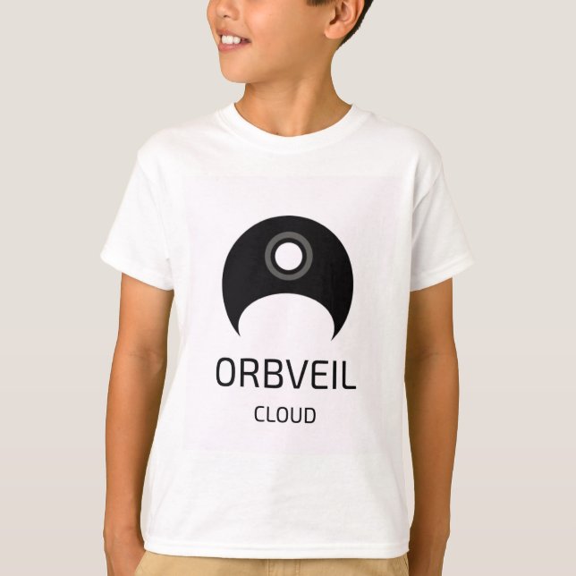 Orbveil Molntjänst för Barn T Shirt (Framsida)