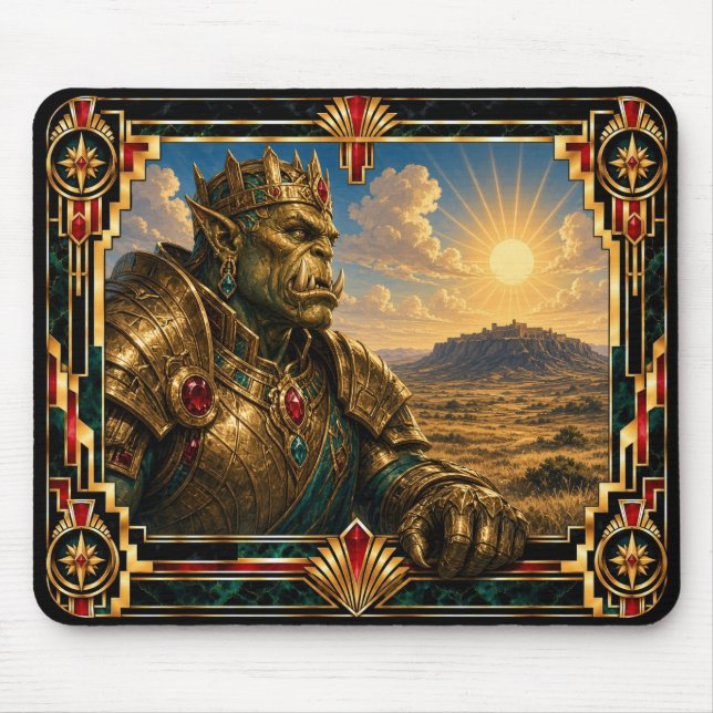 Orc, Art Deco Myttisk Musmatta (Framsidan)