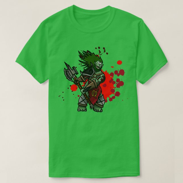 Orc Ax Warrior T Shirt (Design framsida)