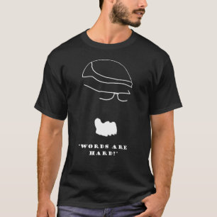 Orc berövar ord är hård på svart t-shirt