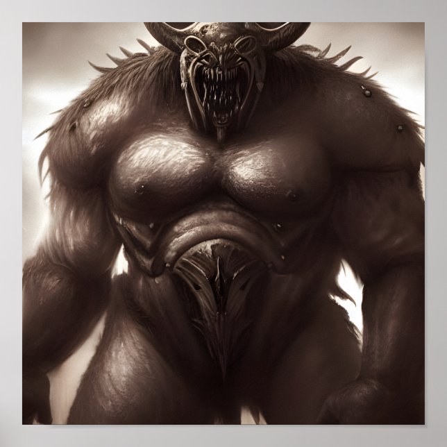 Orc Brute Poster (Framsidan)