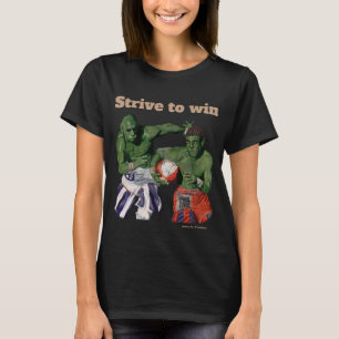 Orc Gladiator Football Sports Fantasy Art T-shirts