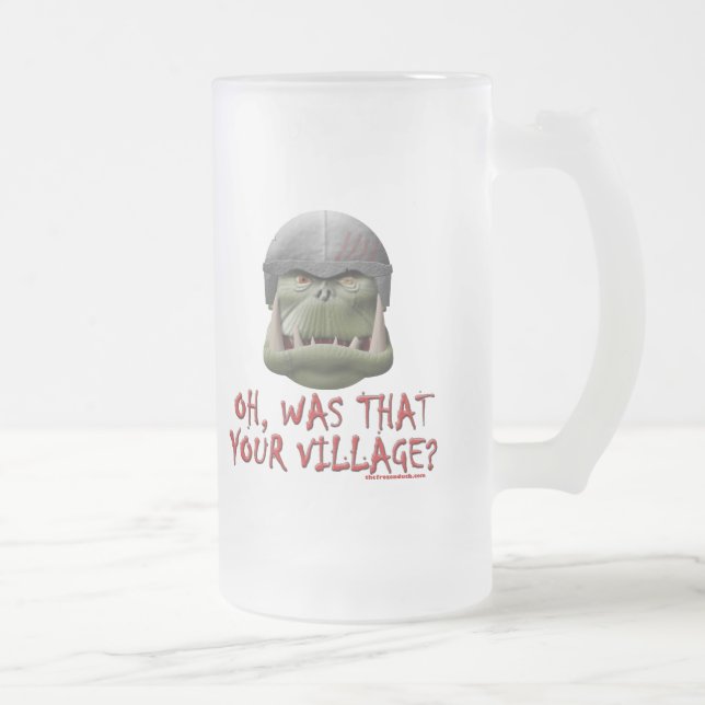 Orc: Var det din by? Frostat Ölglas (Höger)