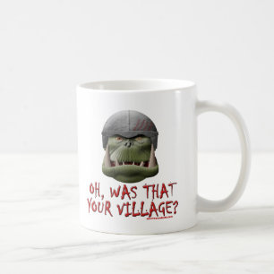 Orc: Var det din by? Kaffemugg