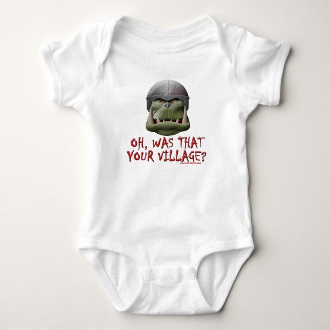 Orc: Var det din by? Tröja (Framsida)