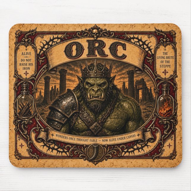 Orc, Vintage cirkusmonster Musmatta (Framsidan)