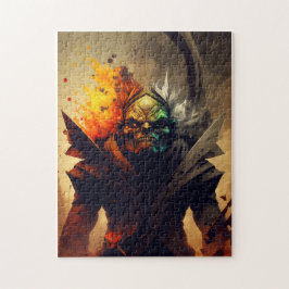 Orc Warlord Fantasy Pussel | D&D Present