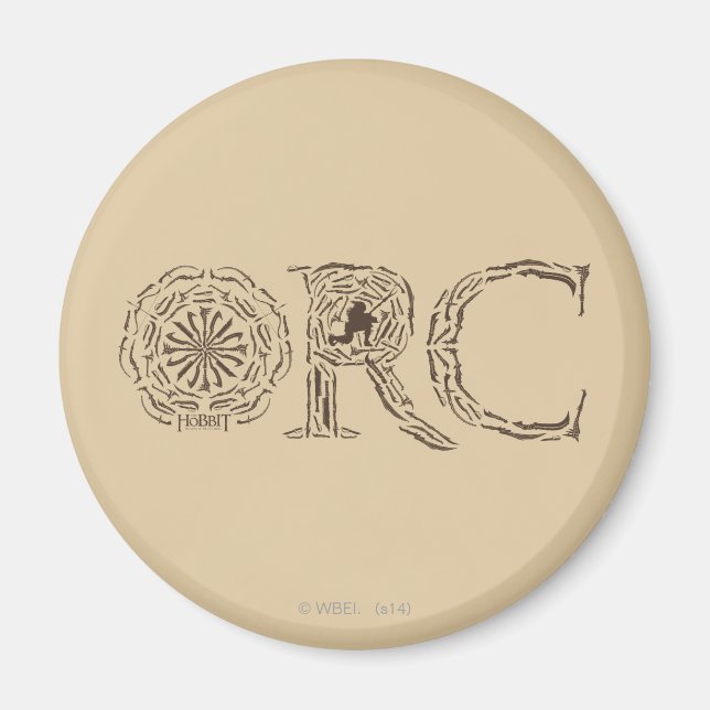 Orc Weapons Collage Magnet (Framsidan)