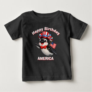 Orca (7d) Fosterländsk Barn T-Shirt