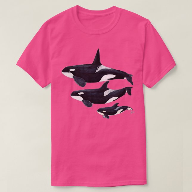 Orca 8 t shirt (Design framsida)