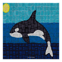 Orca - Affischtryck