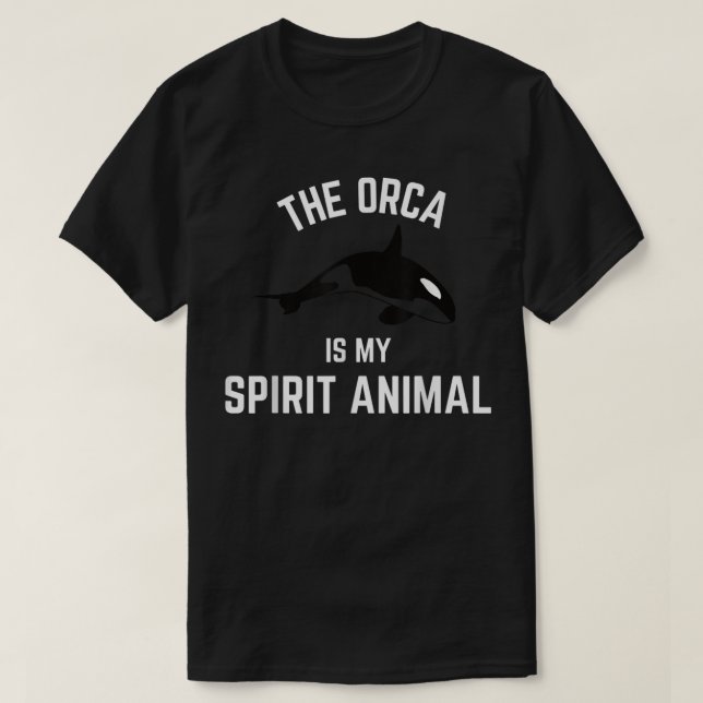 Orca är min själ - Orca Killer Whale-grafik T Shirt (Design framsida)