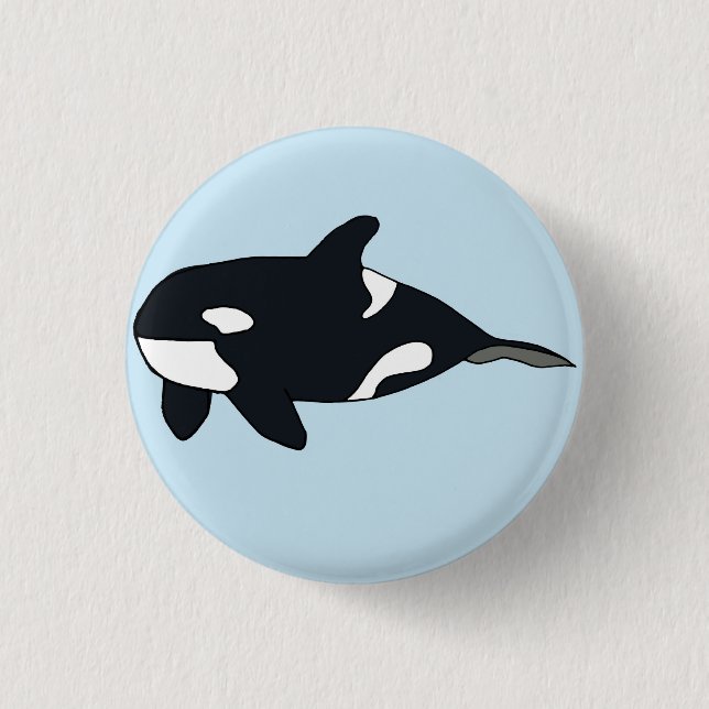 Orca Badge Knapp (Framsida)