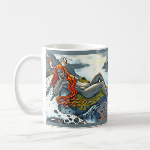 Orca Beneath the Goddess Kaffemugg