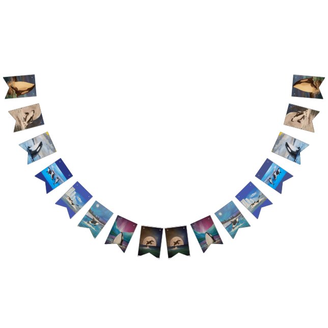 Orca Bunting Banner Vimplar (Alla)
