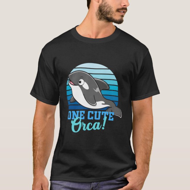 Orca Children Orcas T Shirt (Framsida)