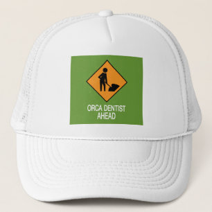 Orca Dentist Ahead Truckerkeps