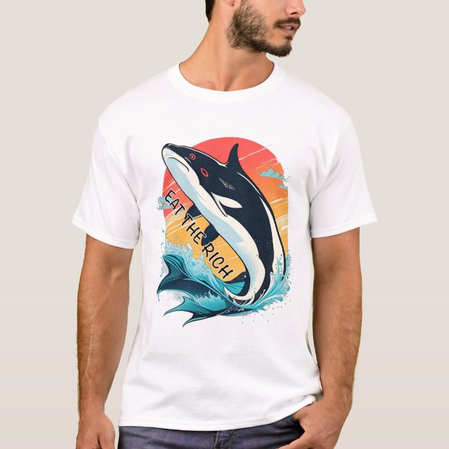 Orca Eat Riken T Shirt (Framsida)
