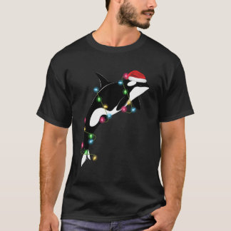 Orca Er Whale Santa Sea Animals T Shirt