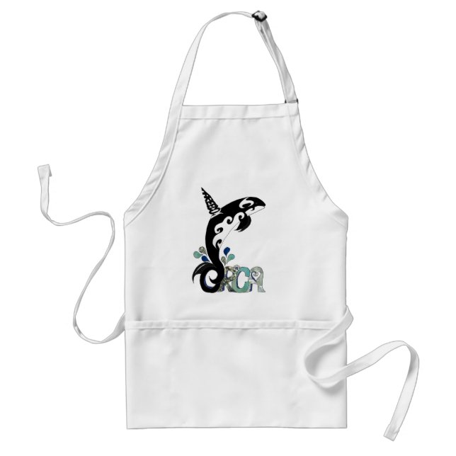 Orca Freedom Art Förkläde (Framsidan)
