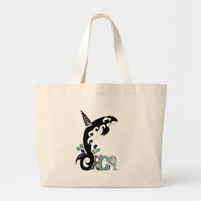 Orca Freedom Art Jumbo Tygkasse (Framsidan)