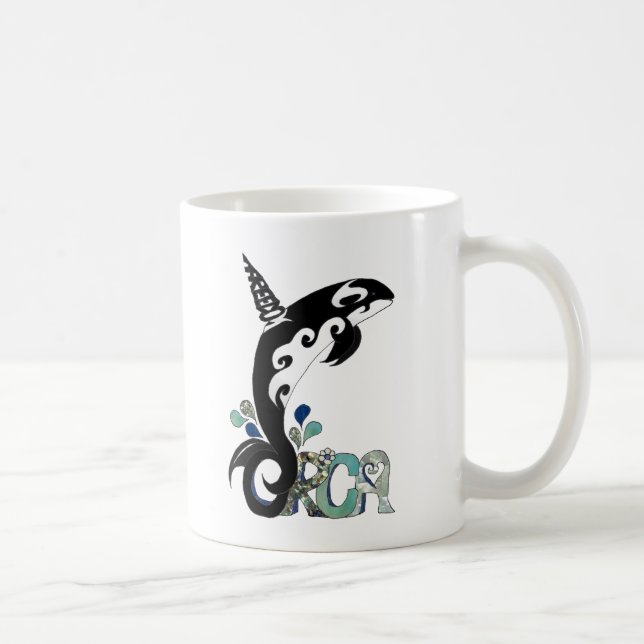 Orca Freedom Art Kaffemugg (Höger)