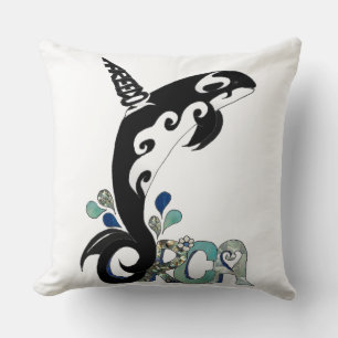 Orca Freedom Art Kudde