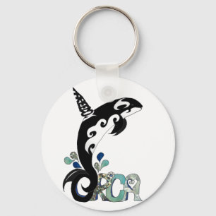 Orca Freedom Art Nyckelring